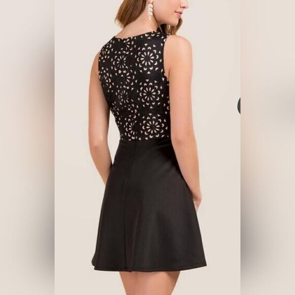 Francescas Katie laser cut A-line dress - Picture 2 of 8